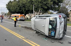 A multi-vehicle collision involving a Metro bus in South Los Angeles injured in more than a dozen people. A multi-vehicle collision involving a Metro bus in South Los Angeles injured in more than a dozen people.