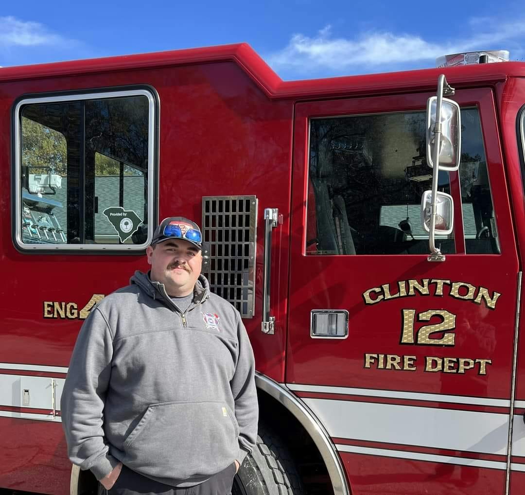 The Laurens County Coroner said Clinton Firefighter Michael Vinson died in a crash involving a fire apparatus and vehicle on Easter Sunday.