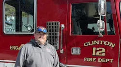 The Laurens County Coroner said Clinton Firefighter Michael Vinson died in a crash involving a fire apparatus and vehicle on Easter Sunday.
