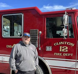 The Laurens County Coroner said Clinton Firefighter Michael Vinson died in a crash involving a fire apparatus and vehicle on Easter Sunday.