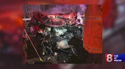Close call on Route 8: Fire truck rear-ended during response to wrong-way crash in Beacon Falls