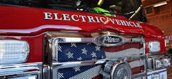 Pierce Manufacturing has secured a purchase order from the City of Denton Fire Department in Texas for a Pierce Volterra electric pumper. Pierce Manufacturing has secured a purchase order from the City of Denton Fire Department in Texas for a Pierce Volterra electric pumper.