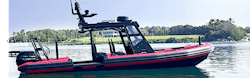 The Suamico, WI, Fire Department’s new 8M rigid hull inflatable boat (RHIB) was designed by Ocean Craft Marine for search and rescue operations with crew safety and high performance of paramount importance. The Suamico, WI, Fire Department’s new 8M rigid hull inflatable boat (RHIB) was designed by Ocean Craft Marine for search and rescue operations with crew safety and high performance of paramount importance.
