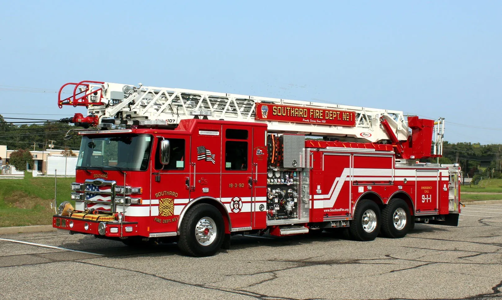 Pierce Mfg Builds Quint for Southard Volunteer Fire Company - Vimarsana News