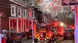One person injured after rowhome fire in Harrisburg