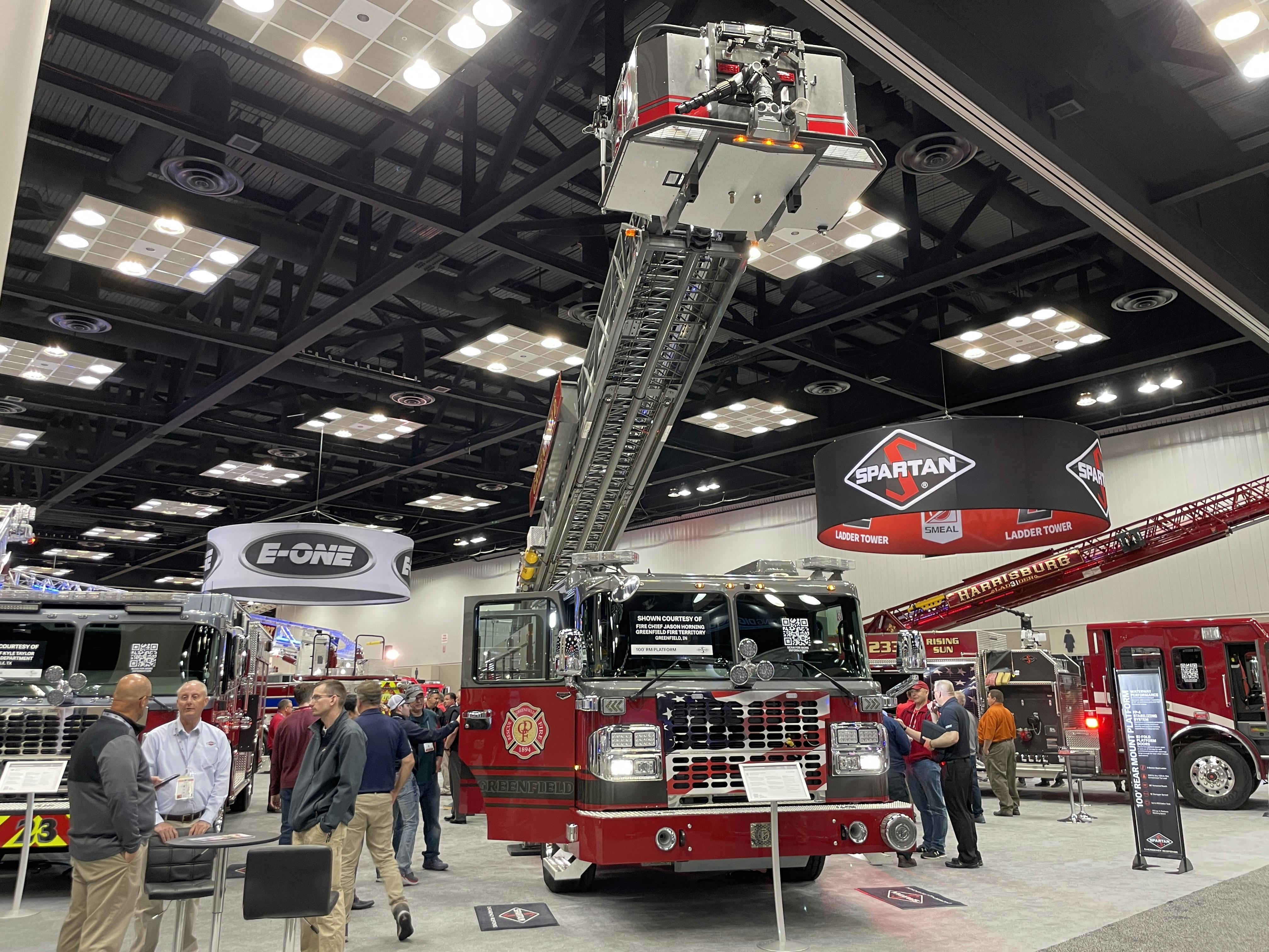 &ldquo;We&rsquo;re looking forward to talking with our current customers and introducing potential new customers to REV Fire Group&rsquo;s fire apparatus innovation,' said Mike Virnig, president, REV Specialty Vehicles Segment.