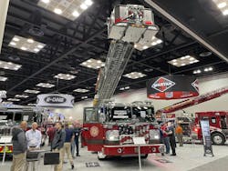 “We’re looking forward to talking with our current customers and introducing potential new customers to REV Fire Group’s fire apparatus innovation,' said Mike Virnig, president, REV Specialty Vehicles Segment. “We’re looking forward to talking with our current customers and introducing potential new customers to REV Fire Group’s fire apparatus innovation,' said Mike Virnig, president, REV Specialty Vehicles Segment.
