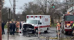 Officials said the 3-year-old who was being transported when an ambulance was in a crash last week died from their injuries. Officials said the 3-year-old who was being transported when an ambulance was in a crash last week died from their injuries.