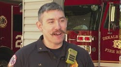 DeKalb firefighter ends months-long battle with cancer to fight house fire on first day back to work
