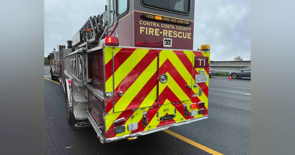 Two CA Fire Rigs Struck while Protecting Crash Scenes | Firehouse