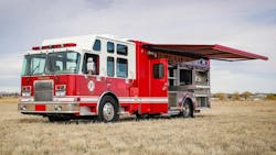 The Fresno Fire Department worked with SVI Trucks to build this multi-purpose Incident Support Unit.