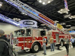 “We look forward to featuring a great line-up of E-ONE’s industry-leading, mission-critical aerial and pumper products at FDIC,” said Chris McClung, vice president of global sales, REV Fire Group. “We look forward to featuring a great line-up of E-ONE’s industry-leading, mission-critical aerial and pumper products at FDIC,” said Chris McClung, vice president of global sales, REV Fire Group.