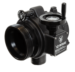 The XD Intake stands out for its ability to minimize pressure loss during crucial high flow rates, ensuring firefighters have a swift and reliable water supply.