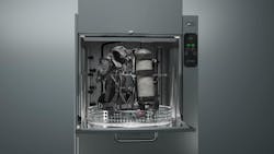 The Solo Rescue decon washer from RESCUE Intellitech is an essential part of every modern fire department’s decontamination process. The Solo Rescue decon washer from RESCUE Intellitech is an essential part of every modern fire department’s decontamination process.