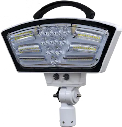 The Radiant Max features a new, optic design utilizing a spot and flood combination.
