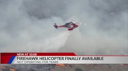 Colorado&apos;s Firehawk helicopter is finally available