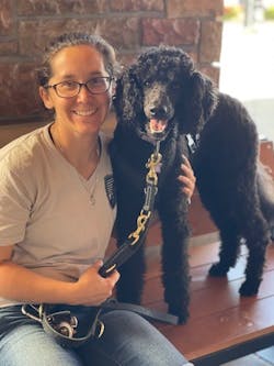 American Humane recently matched service dog, Freja, with Christina, a wildland firefighter and EMT in Idaho.