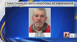 Man charged with shooting at firefighter in Chatham County Man charged with shooting at firefighter in Chatham County