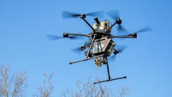 Captured in action: The IF1200 drone with IGNIS 2 Payload, releasing a Dragon Egg ignition sphere mid-flight. Captured in action: The IF1200 drone with IGNIS 2 Payload, releasing a Dragon Egg ignition sphere mid-flight.