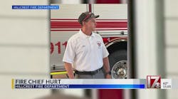 &lsquo;Keep him in your prayers&rsquo;: Hillcrest fire chief suffers head injury after fall from fire engine, of