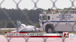 2 hurt ins small plane crash at RDU 2 hurt ins small plane crash at RDU