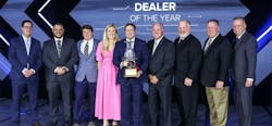 The award was presented at Pierce&rsquo;s annual sales conference and marks the fourth time the Spartan Fire team has received the prestigious award.