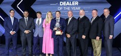 The award was presented at Pierce&rsquo;s annual sales conference and marks the fourth time the Spartan Fire team has received the prestigious award.
