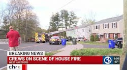Person jumps from window to escape fire in West Hartford Person jumps from window to escape fire in West Hartford
