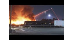 2 football fields worth of rubber, trash catches fire at recycling plant in NE Houston