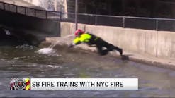 New York City firefighters train at South Bend&rsquo;s River Rescue School