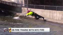 New York City firefighters train at South Bend&rsquo;s River Rescue School