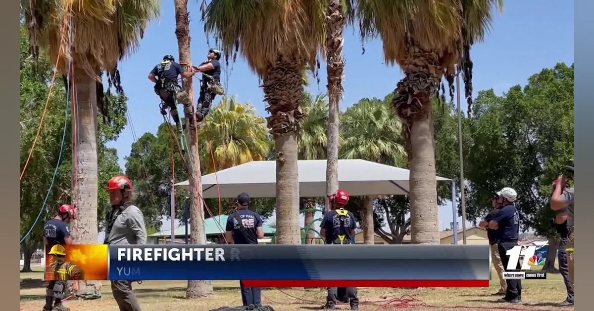 Aztech Rope Rescue AZ Fire Departments Hold Annual Rope Rescue Training | Firehouse
