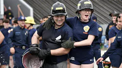 Girls who participate in pathways programs on which the California State Firefighters’ Association collaborates are encouraged to ask any questions that come to mind.