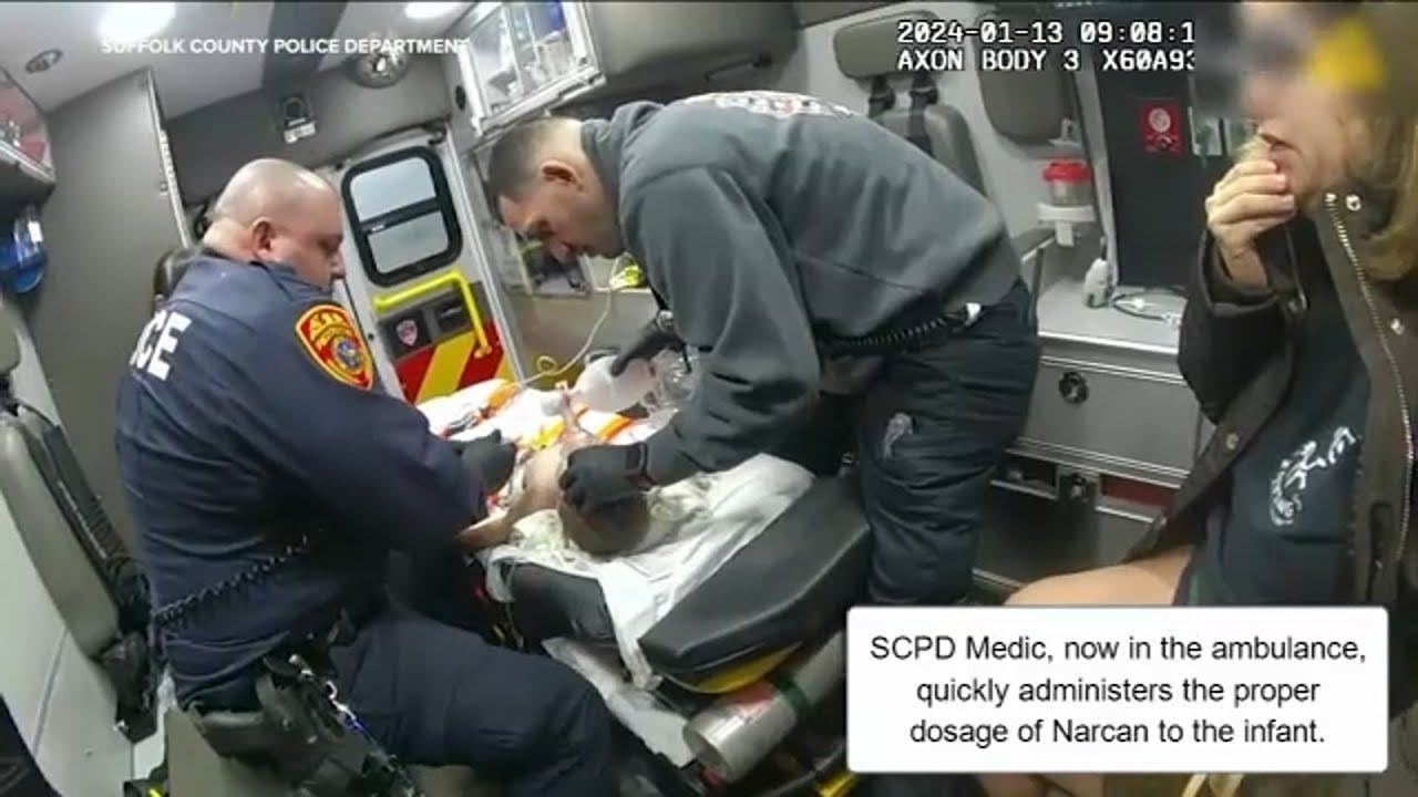 First responders save infant suffering from fentanyl poisoning