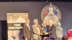 Patrick Morrison, Chief of Field Services for the IAFF, received the CFSI/Motorola Solutions Mason Lankford Fire Service Leadership Award for his decades of leadership to the U.S fire service.