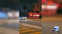 Firefighters wake up to flames at SoCal fire station Firefighters wake up to flames at SoCal fire station