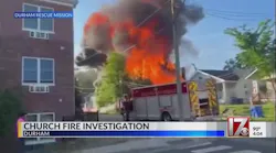 Durham fire reported at vacant church