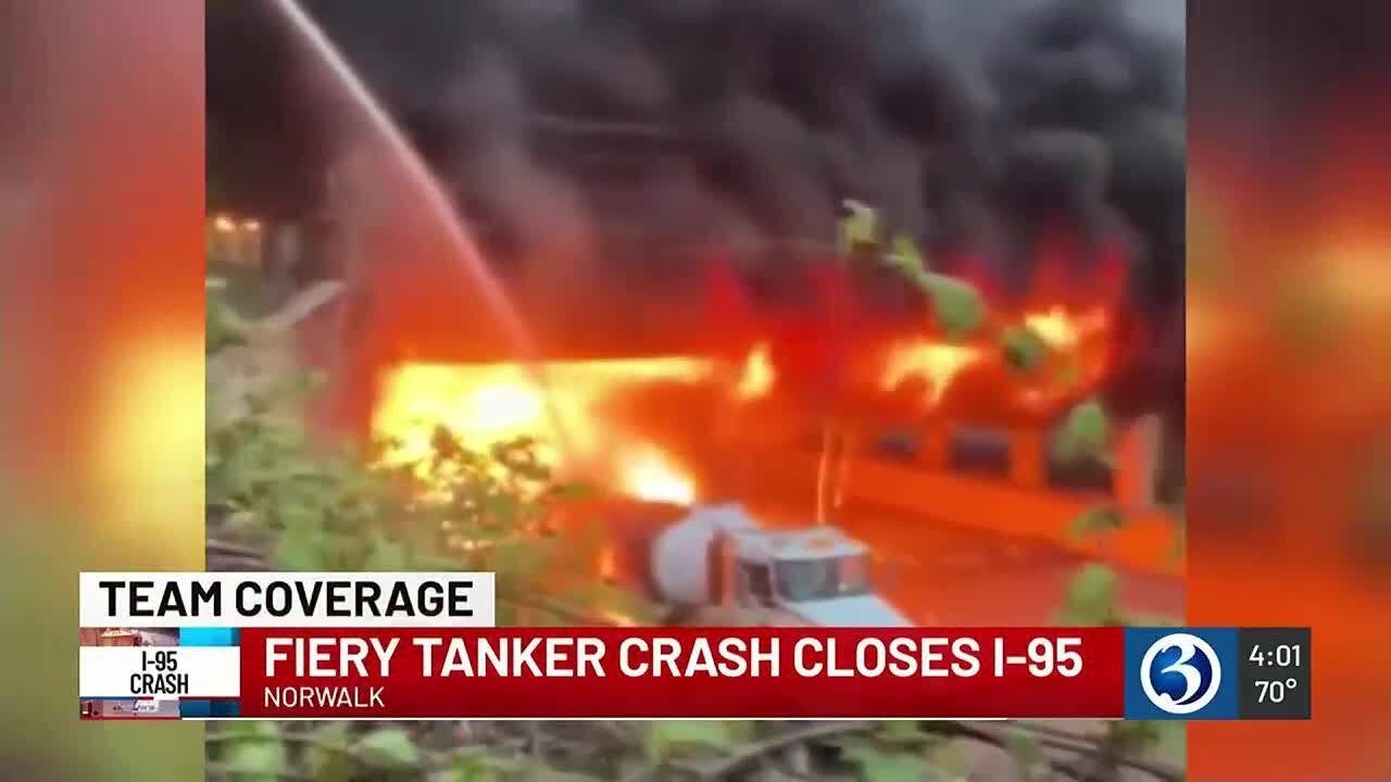 Bridge to be taken down so I-95 in Norwalk can reopen, fire chief says