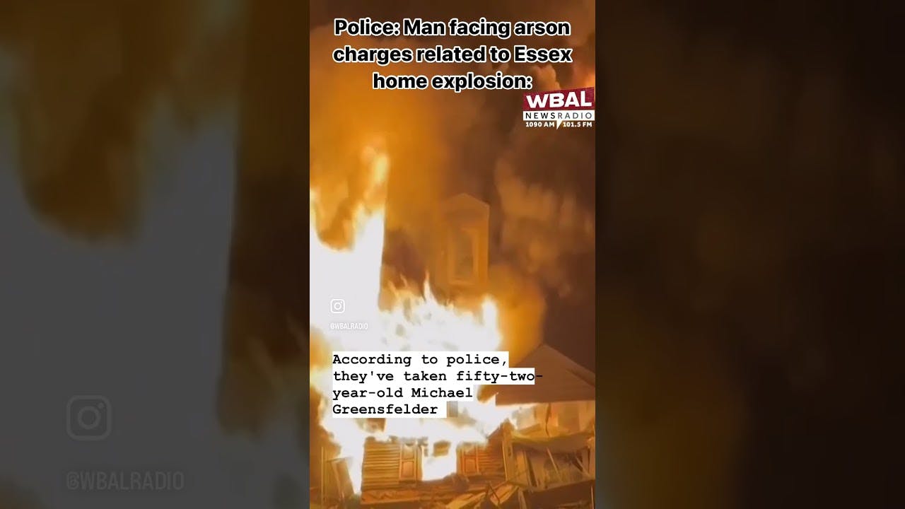 Police: Man facing arson charges related to Essex home explosion