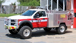 Skeeter built this Type 6 brush unit for the Round Hill Fire Company in Loudon County on a Ford F450XL chassis.