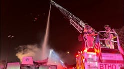 College Station Fire Department fights fire at Krispy Kreme early Monday morning