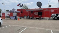 The Verizon teams on hand for the exercise leveraged a long-standing partnership with ST Engineering iDirect to help provide essential satellite communications to first responders and participants during the event.
