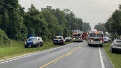 Marion County officials said eight people were killed and several were injured after a bus carrying farmer workers crashed in Ocala Tuesday morning. Marion County officials said eight people were killed and several were injured after a bus carrying farmer workers crashed in Ocala Tuesday morning.