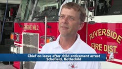 Riverside Fire Chief on paid leave after allegations of child enticement
