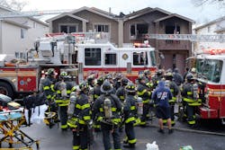 FDNY firefighters said they would have put the fire house sooner if a ladder company nearby had been open. FDNY firefighters said they would have put the fire house sooner if a ladder company nearby had been open.