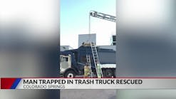 Man sleeping in dumpster rescued from trash truck
