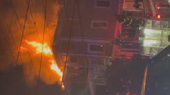 Fire reignites in three-story home in Pawtucket