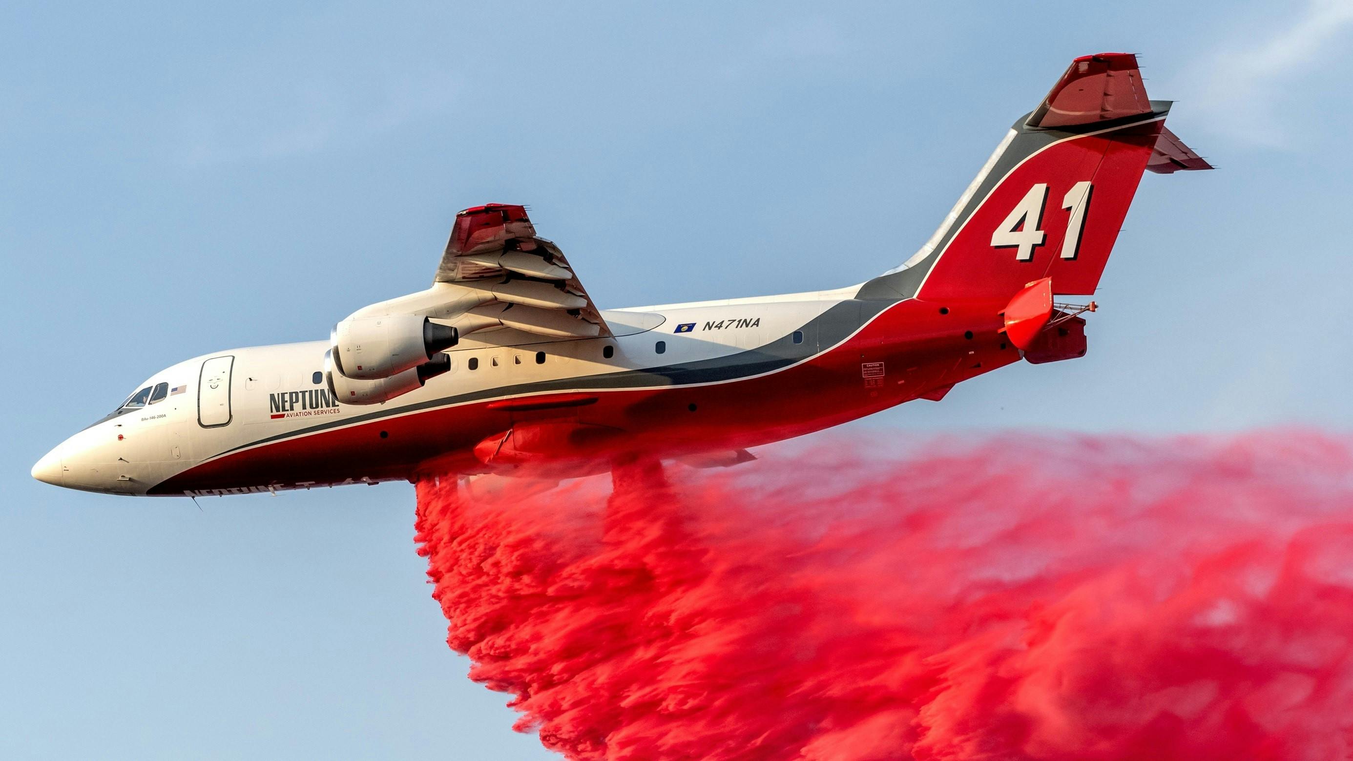 Neptune Aviation Services was awarded a Multiple Award Task Order Contract by the US Forest Service with Task Orders for the three BAe 146 aircraft they had available for the 2024 wildfire season.