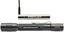 The ProTac® 2AA-X USB personal carry light delivers 550 lumens and 10,250 candela. The ProTac® 2AA-X USB personal carry light delivers 550 lumens and 10,250 candela.