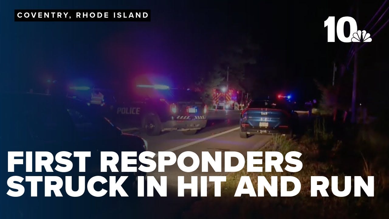 Two first responders injured in Coventry hit-and-run